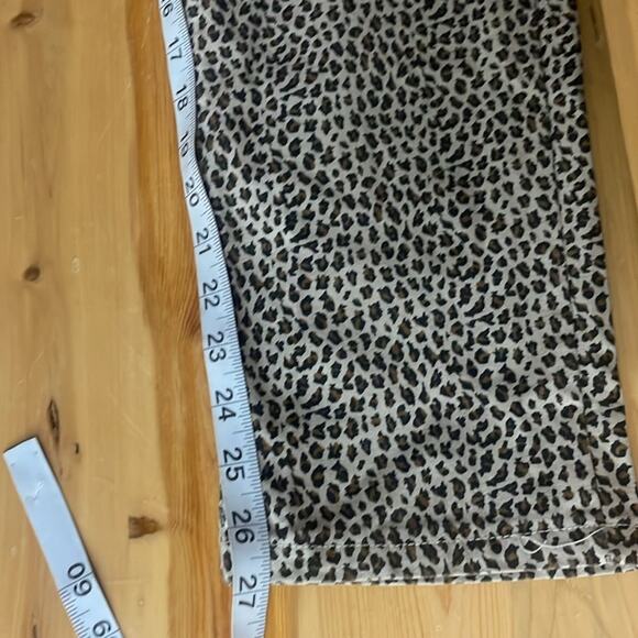 Soft Surroundings Sarianne Animal Print Classic Fit Pants Women's 12P - Picture 11 of 12